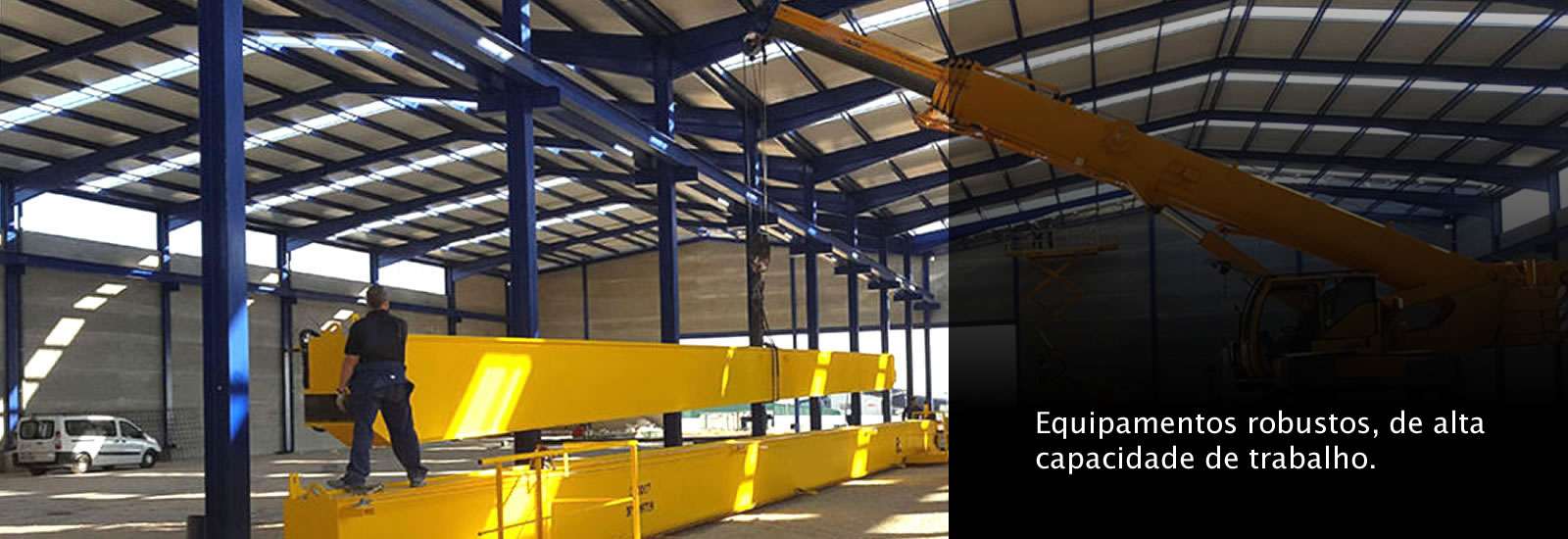 WGM Equipamentos - Pontes, Pórticos e Talhas Elétricas